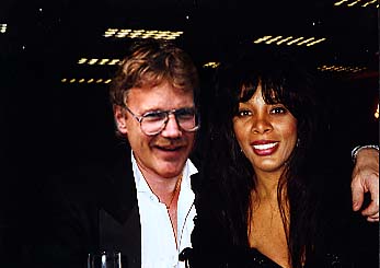 Donna Summer and me in Atlantic City